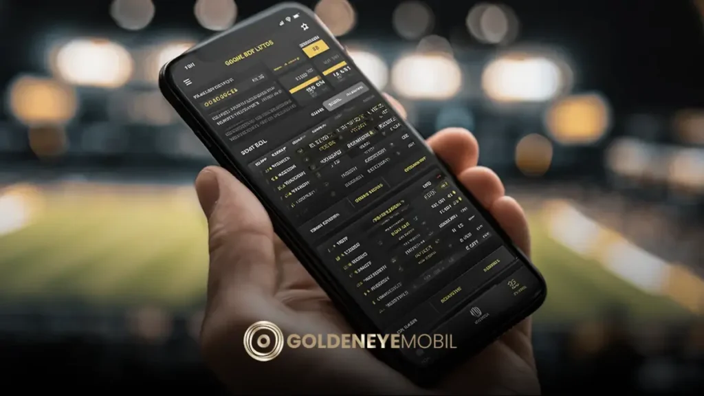 Golden Eye Mobil spor bahisleri